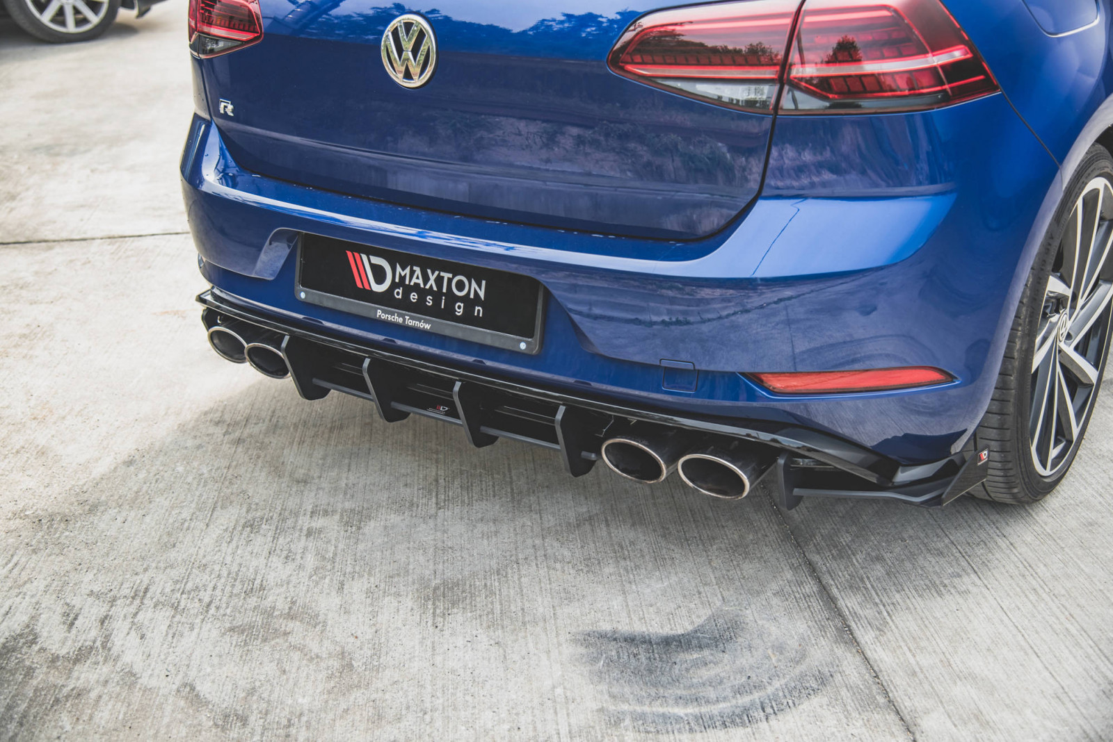 Dyfuzor Tylny Racing Durability VW Golf 7 R Facelift