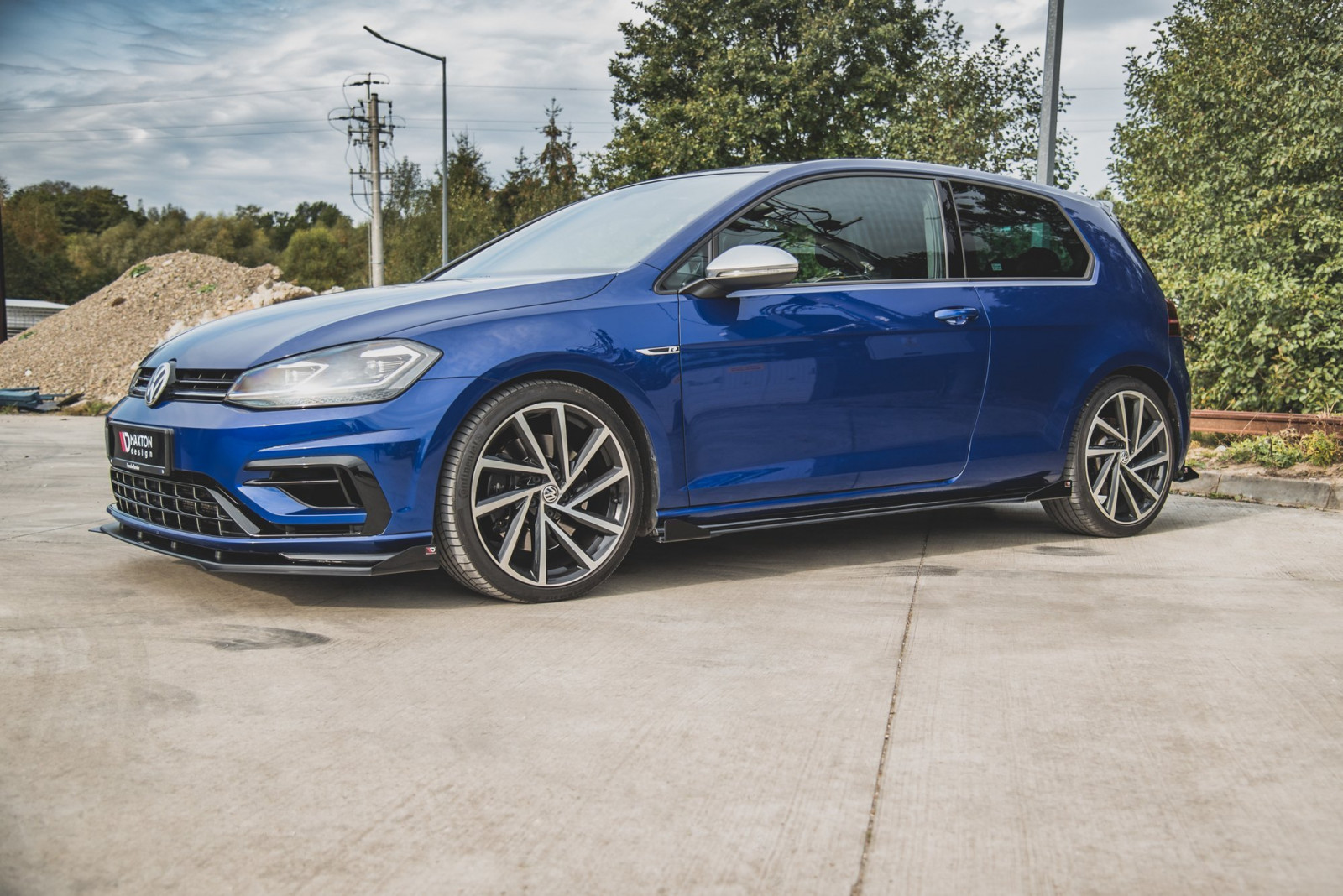 Dokładki progów Racing Durability + Flaps VW Golf 7 R / R-Line Facelift