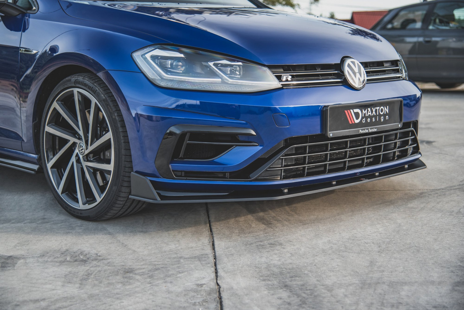 Splitter Przedni Racing Durability V.2 VW Golf 7 R / R-Line Facelift