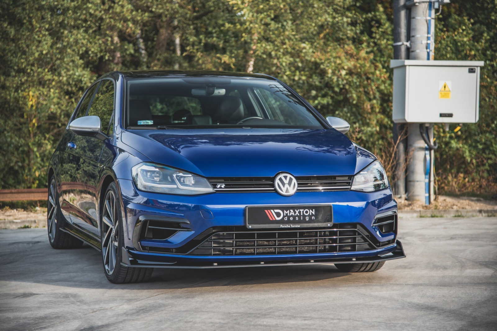 Splitter Przedni Racing Durability V.2 VW Golf 7 R / R-Line Facelift