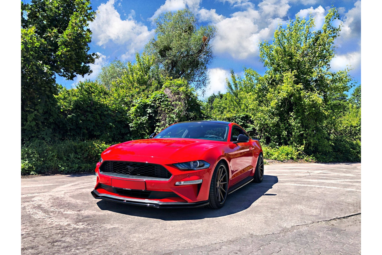 Splitter Przedni Ford Mustang Mk. 6 Facelift