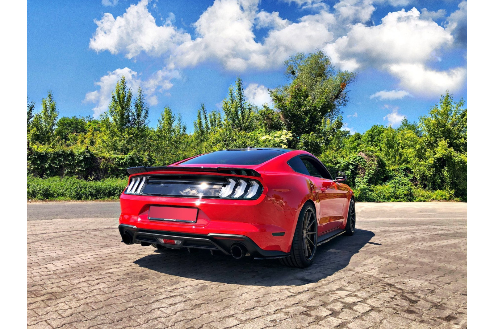 Splittery Tylne Boczne Ford Mustang Mk. 6 Facelift