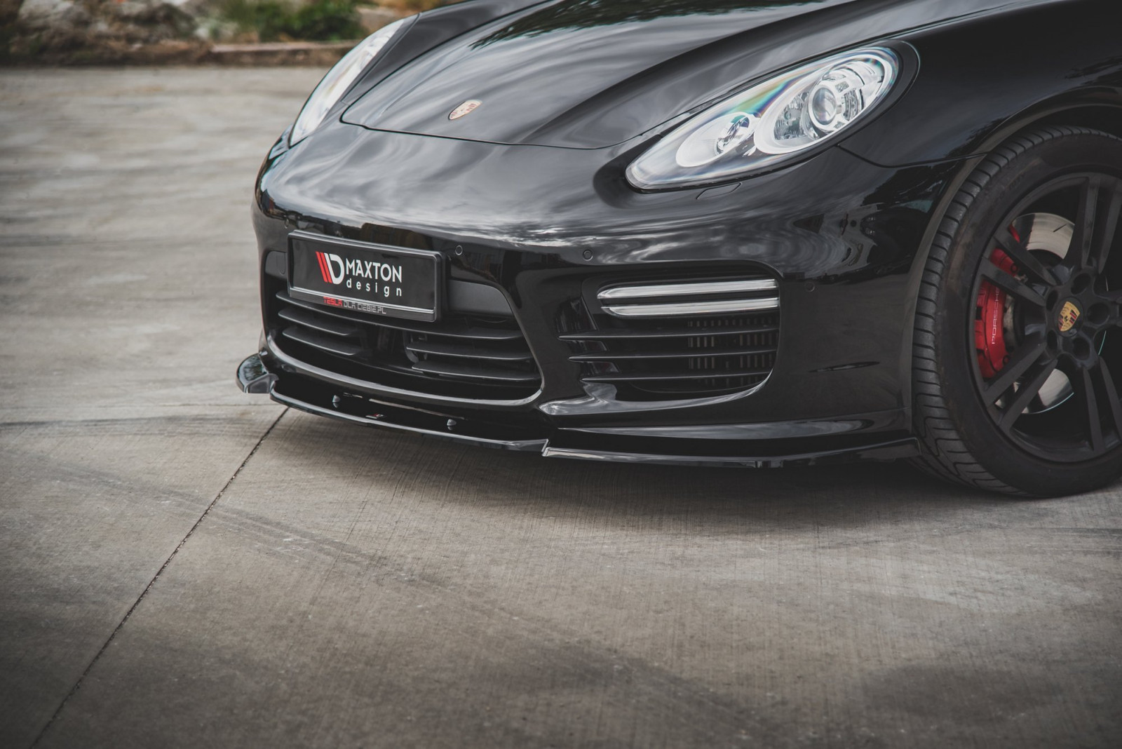 Splitter Przedni V.1 Porsche Panamera Turbo 970 Facelift