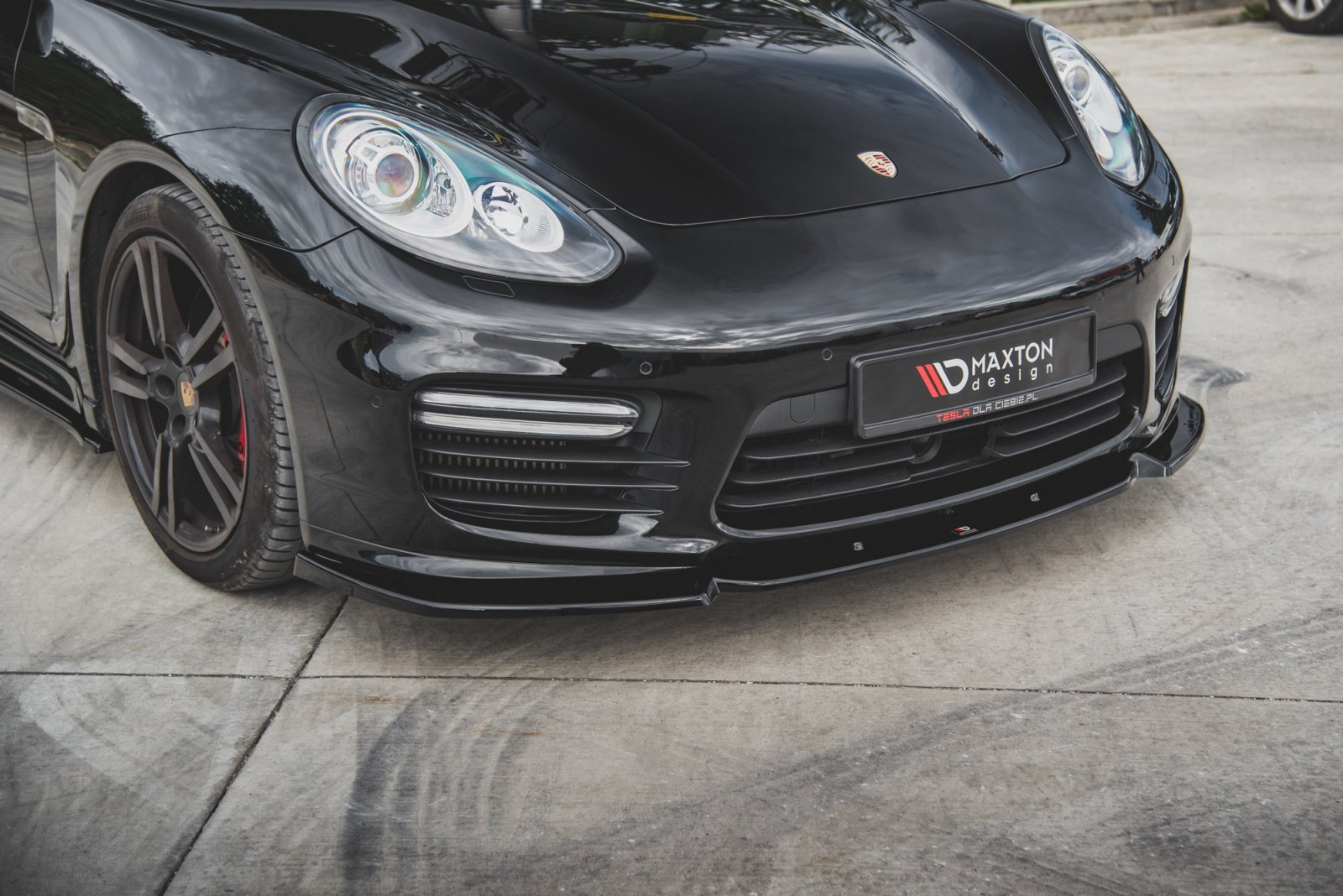 Splitter Przedni V.1 Porsche Panamera Turbo 970 Facelift