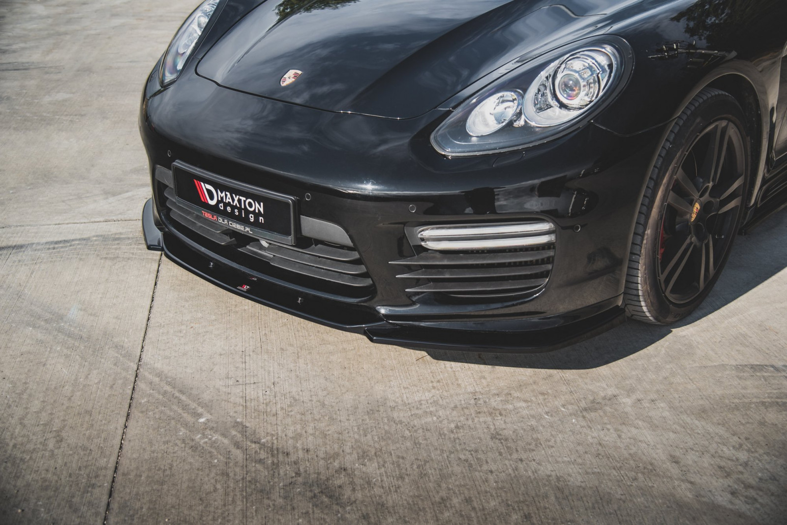 Splitter Przedni V.2 Porsche Panamera Turbo 970 Facelift