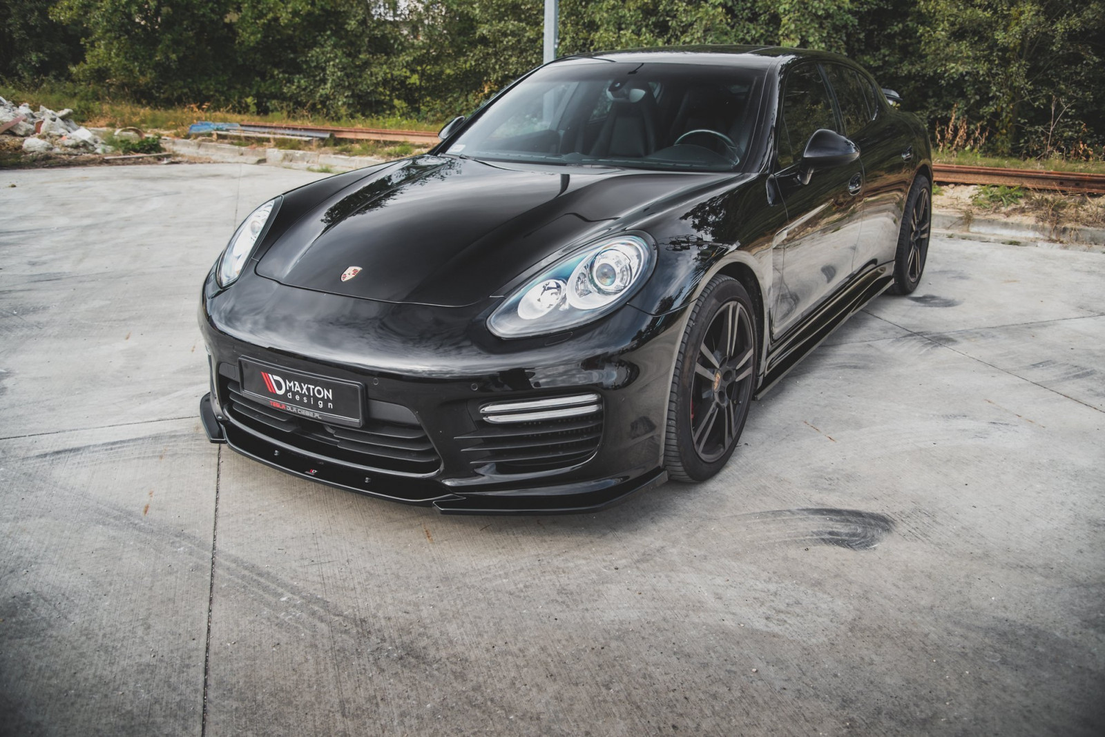 Splitter Przedni V.2 Porsche Panamera Turbo 970 Facelift