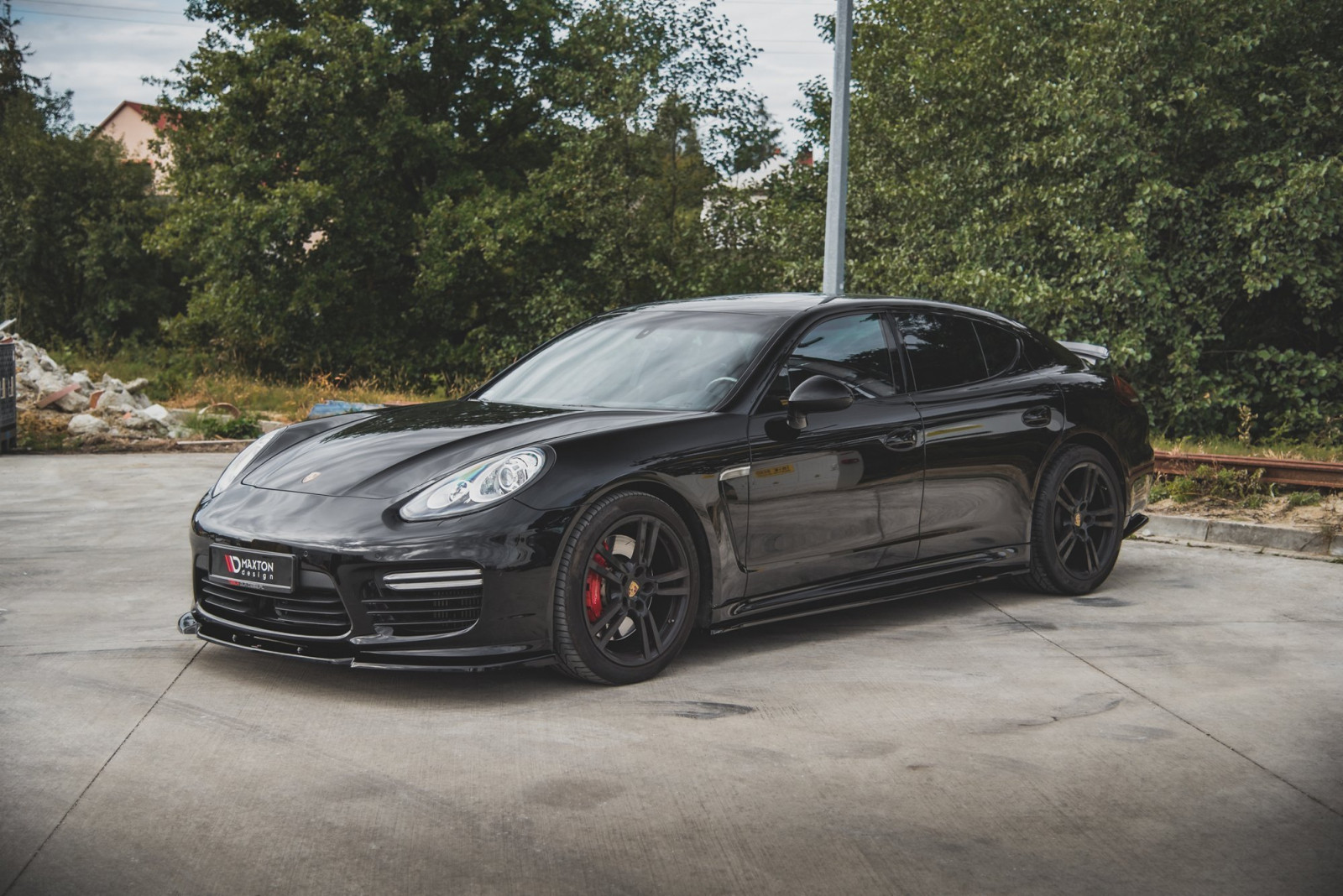 Dokładki Progów V.2 Porsche Panamera Turbo 970 Facelift