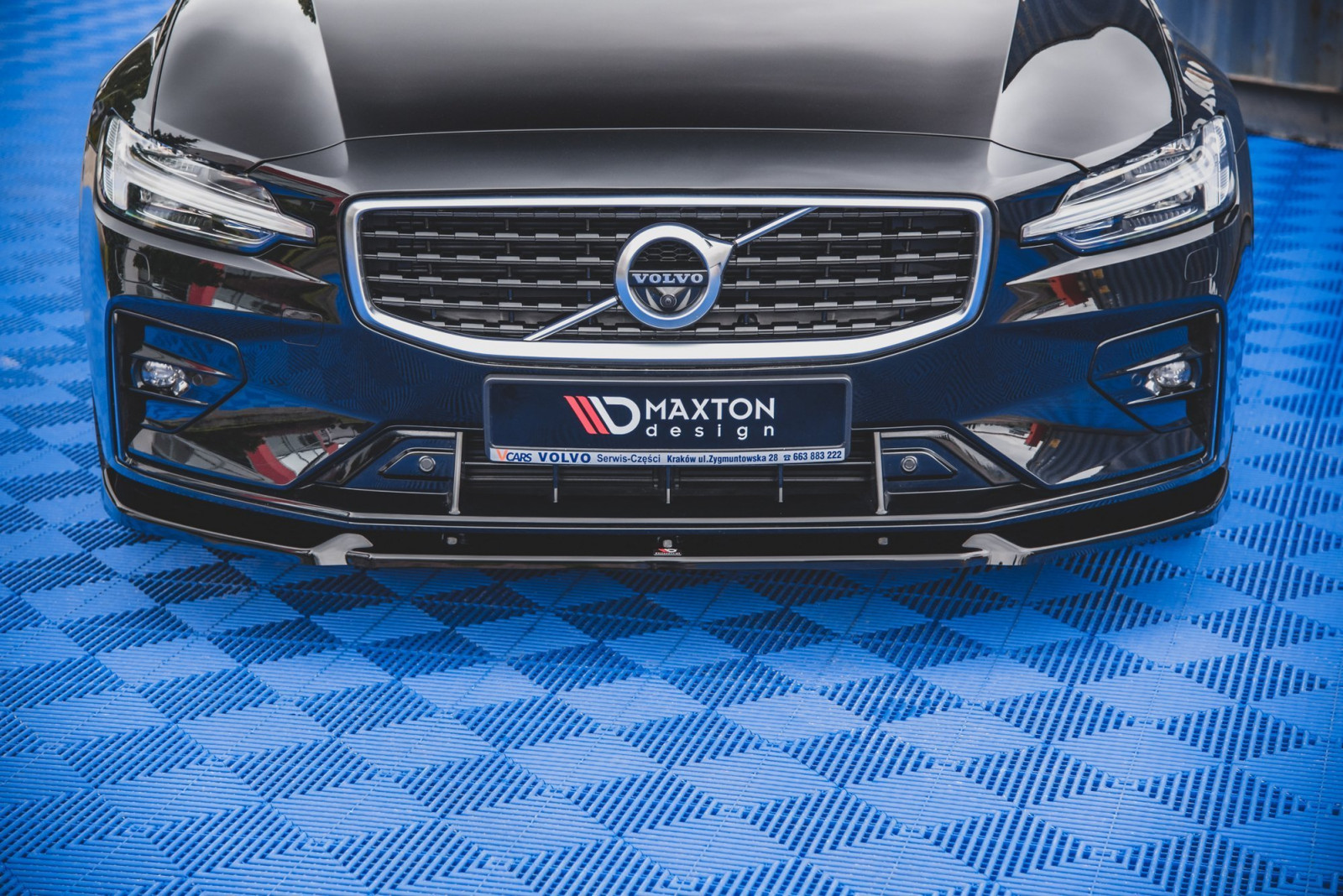 Splitter Przedni V.1 Volvo S60/V60 R-Design Mk3