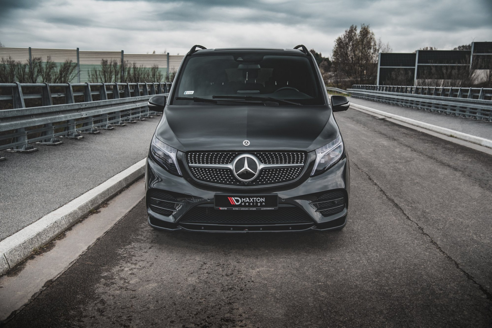 Splitter Przedni V.1 Mercedes-Benz V-Class AMG-Line W447 Facelift