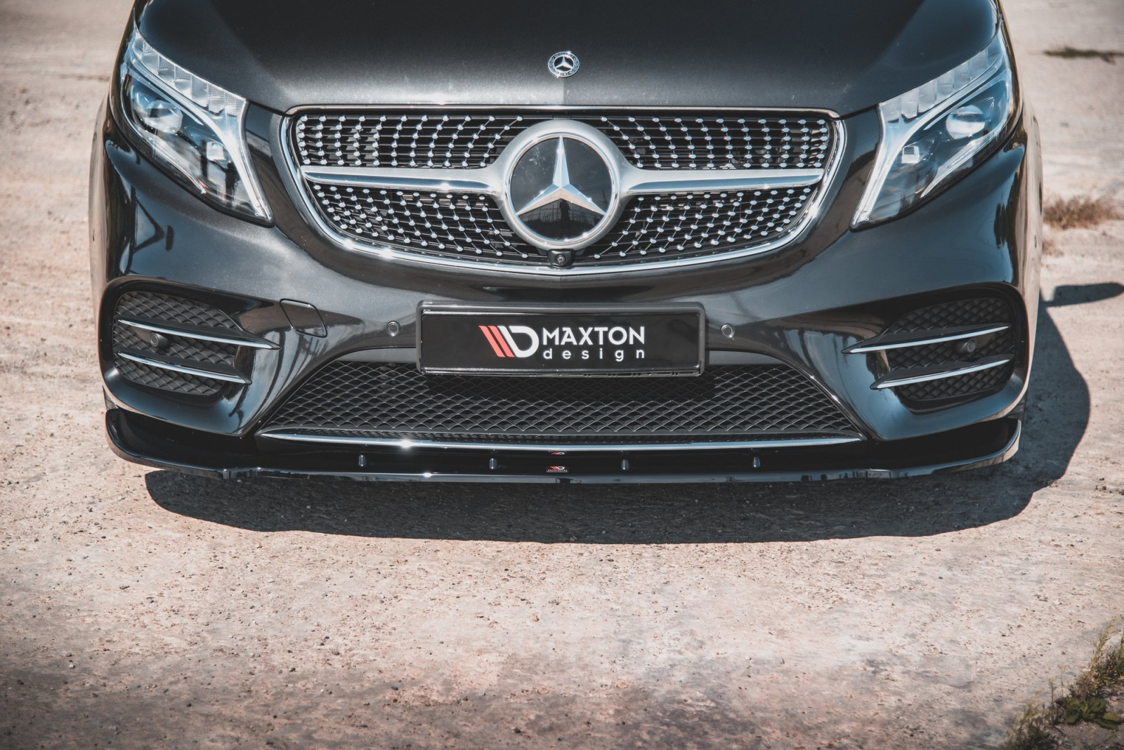 Splitter Przedni V.2 Mercedes-Benz V-Class AMG-Line W447 Facelift