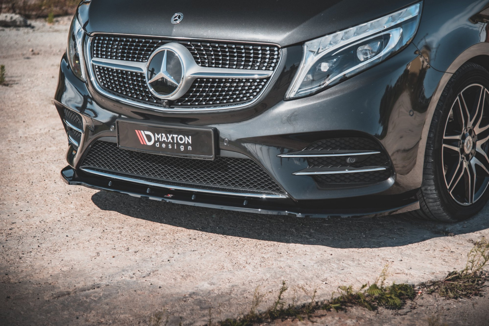 Splitter Przedni V.2 Mercedes-Benz V-Class AMG-Line W447 Facelift