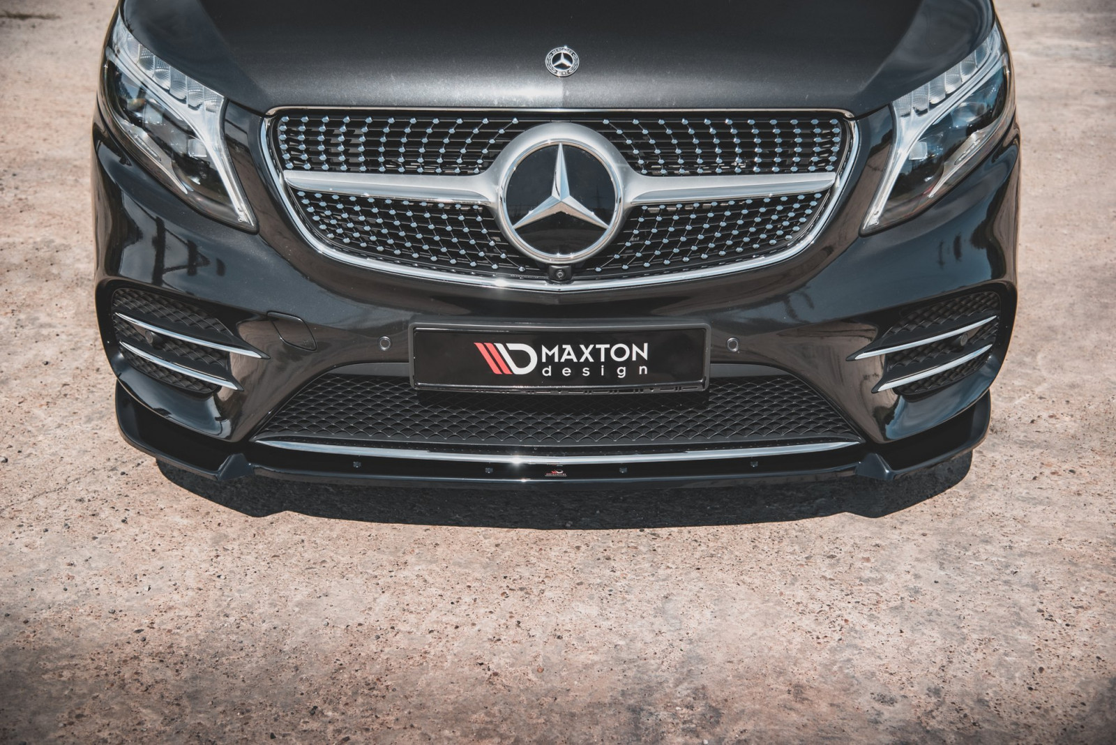 Splitter Przedni V.3 Mercedes-Benz V-Class AMG-Line W447 Facelift