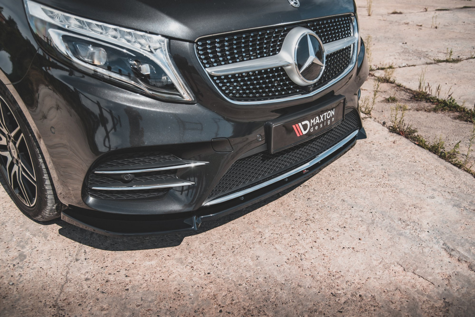 Splitter Przedni V.3 Mercedes-Benz V-Class AMG-Line W447 Facelift