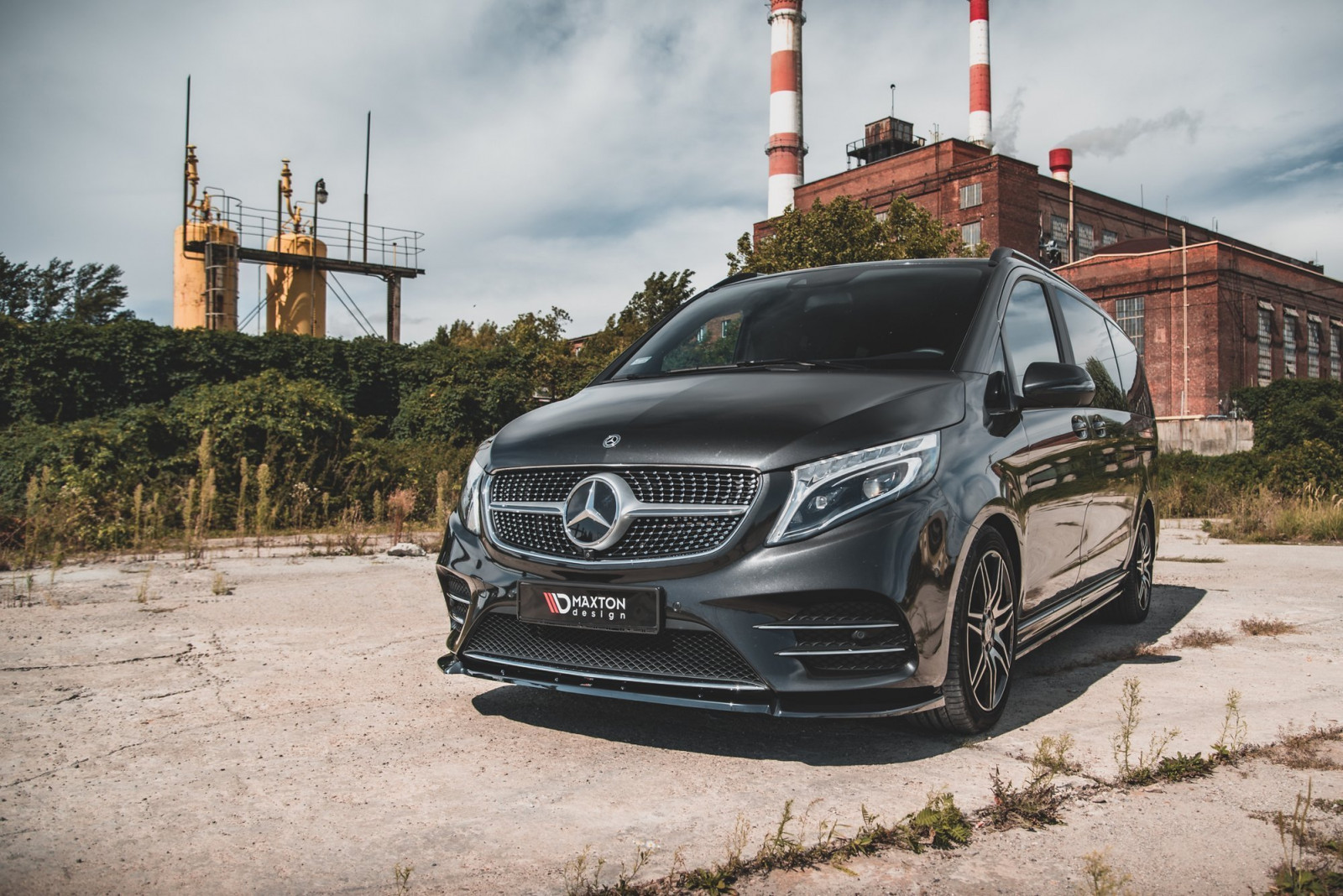 Splitter Przedni V.3 Mercedes-Benz V-Class AMG-Line W447 Facelift