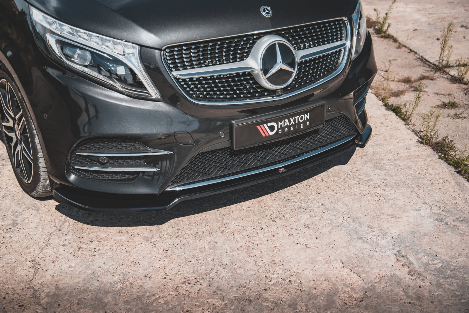 Splitter Przedni V.4 Mercedes-Benz V-Class AMG-Line W447 Facelift