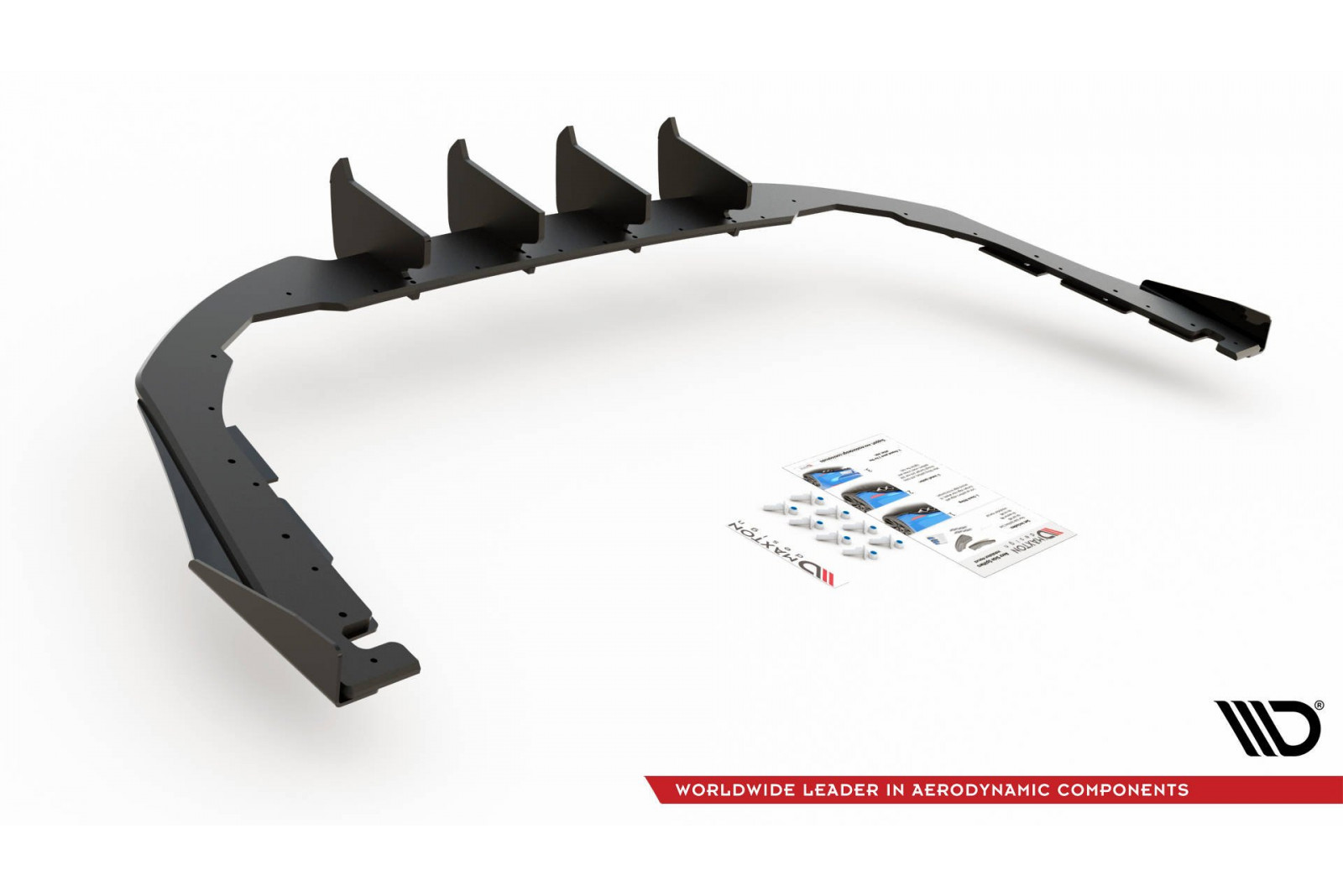 Dokładka Tylna Racing Durability + Flaps Volkswagen Arteon R-Line