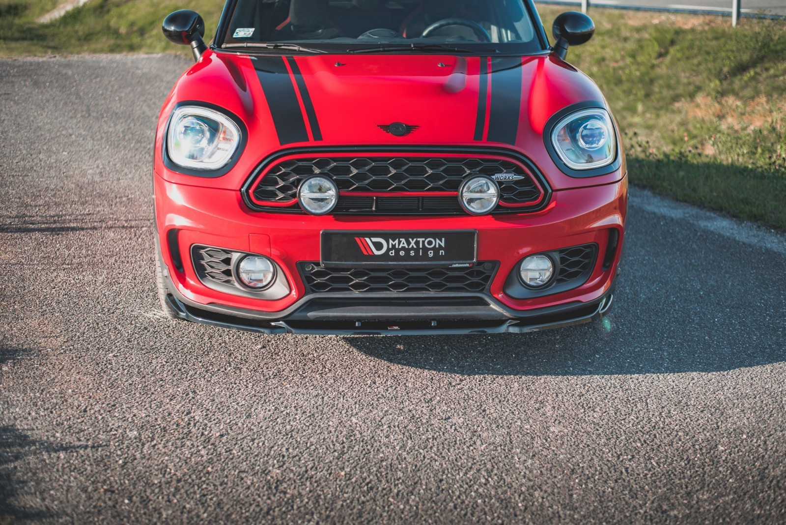 Splitter Przedni V.2 Mini Countryman Mk2 F60 JCW