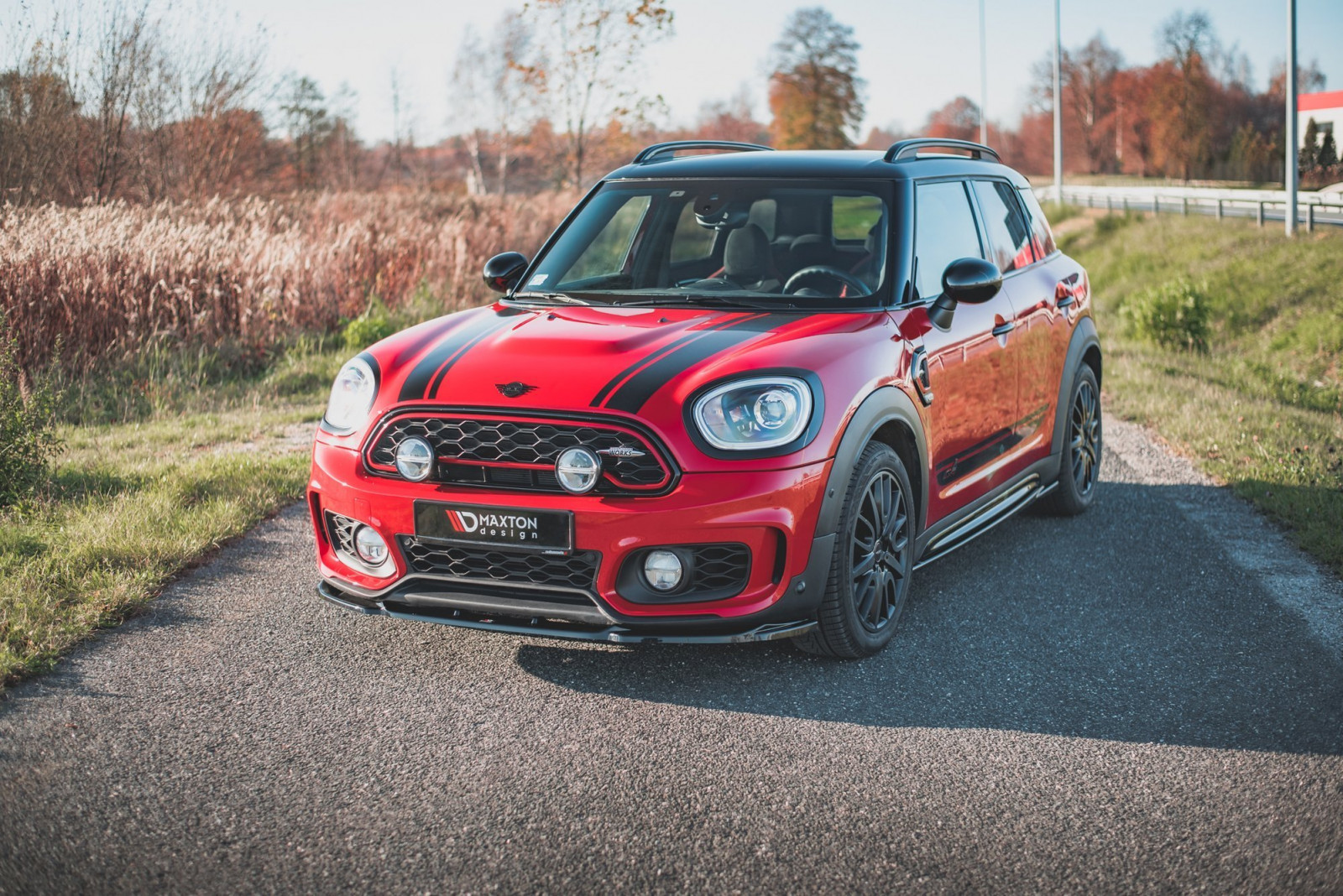 Splitter Przedni V.2 Mini Countryman Mk2 F60 JCW