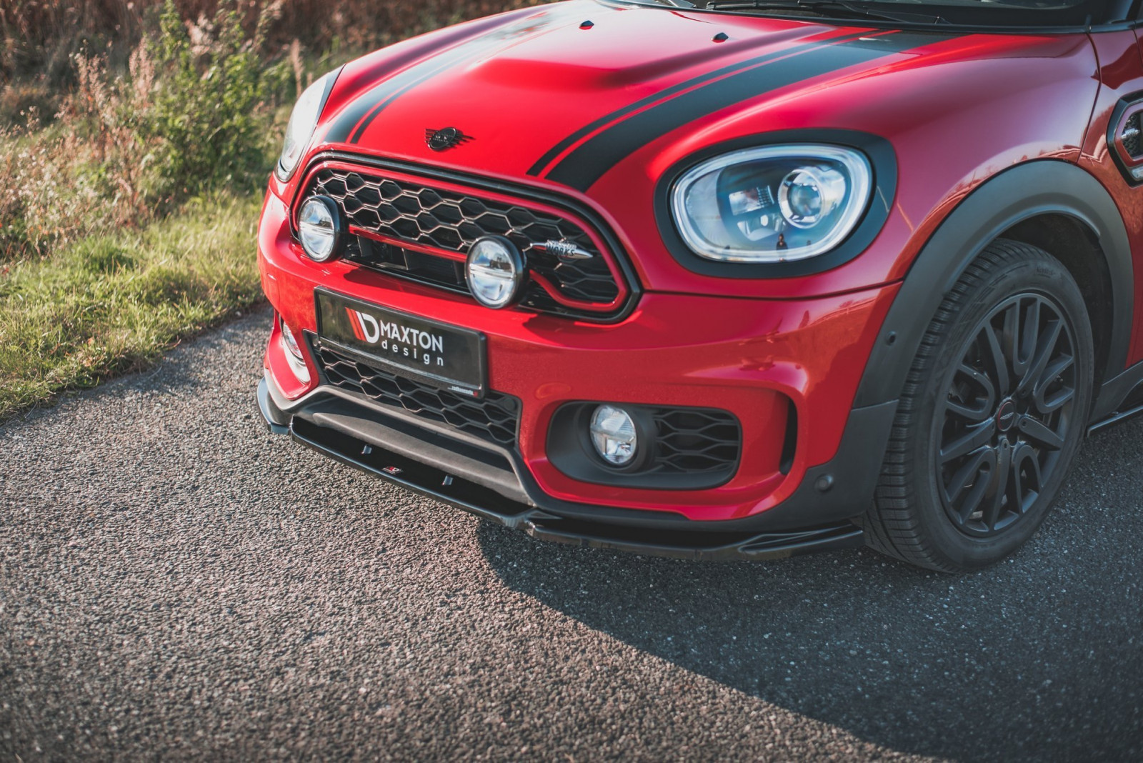 Splitter Przedni V.2 Mini Countryman Mk2 F60 JCW