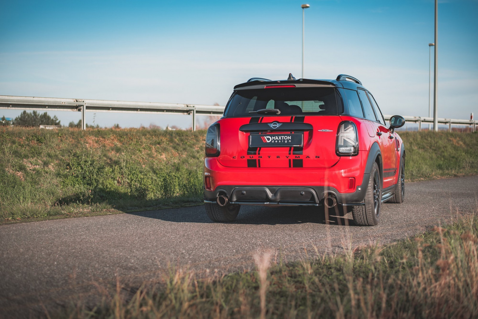 Splitter Tylny Środkowy Mini Countryman Mk2 F60 JCW