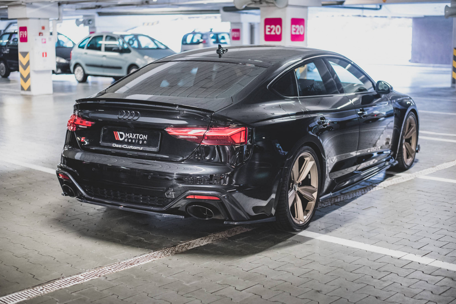 Dokładki Progów Audi RS5 Sportback F5 Facelift