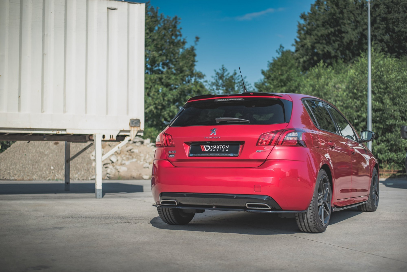 Przedłużenie Spoilera Peugeot 308 GT Mk2 Facelift