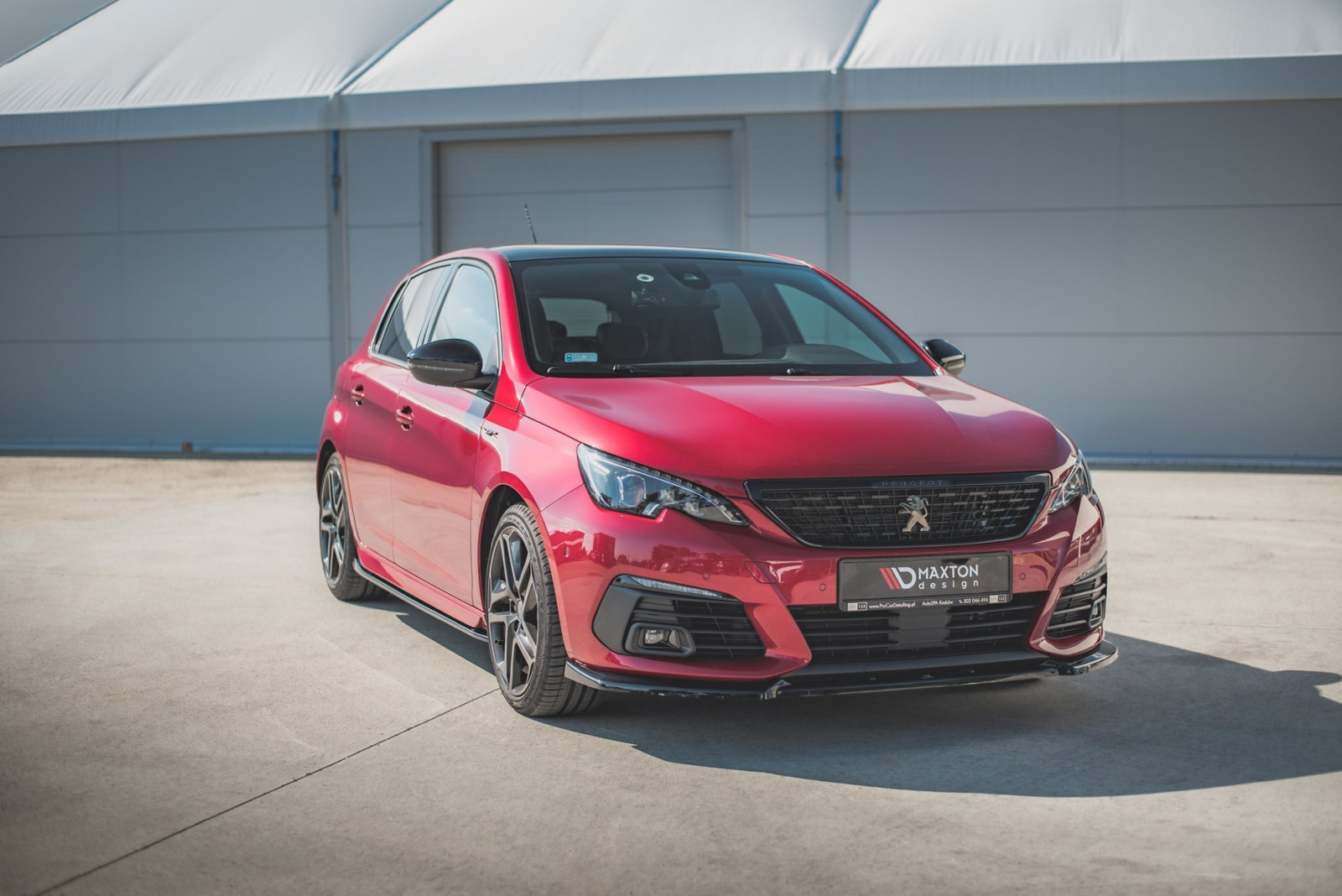 Splitter Przedni V.1 Peugeot 308 GT Mk2 Facelift