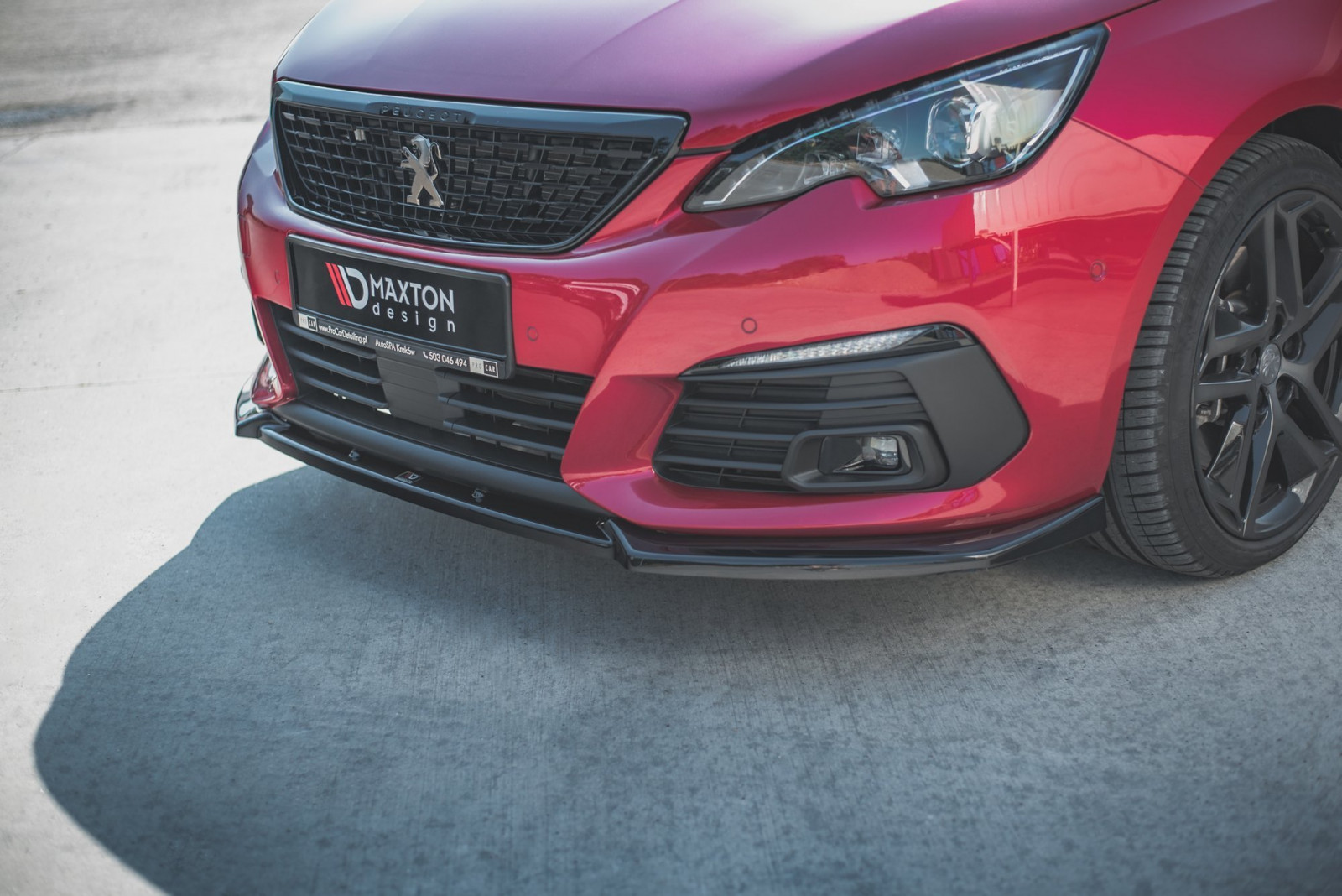 Splitter Przedni V.1 Peugeot 308 GT Mk2 Facelift