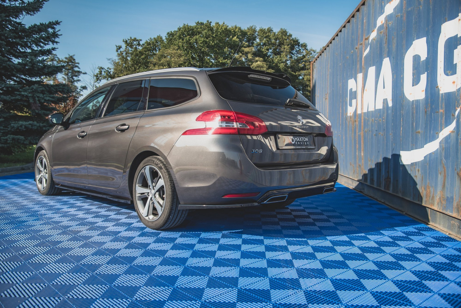 Przedłużenie Spoilera Peugeot 308 SW Mk2 Facelift