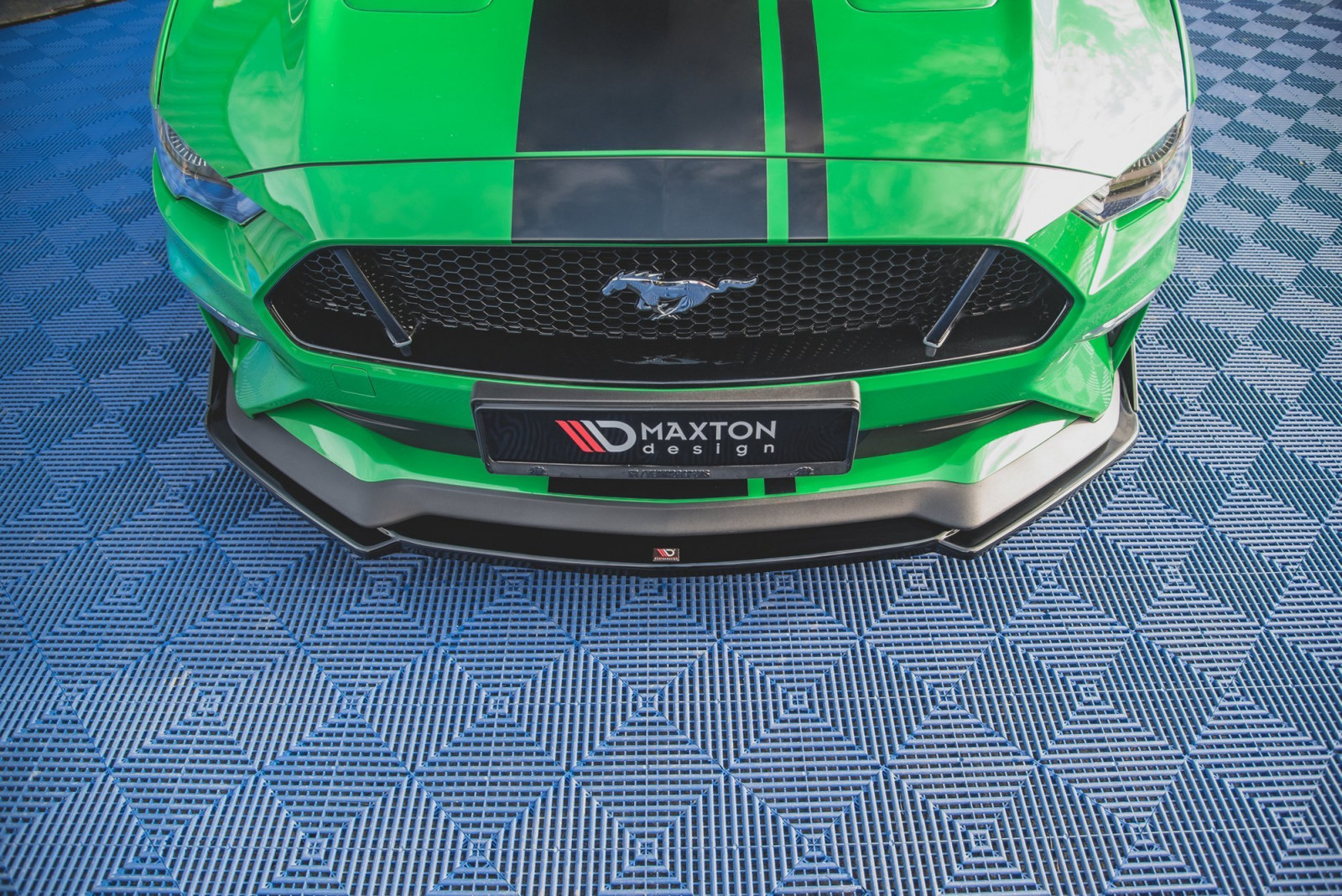 Splitter Przedni + Flaps V.2 Ford Mustang GT Mk6 Facelift