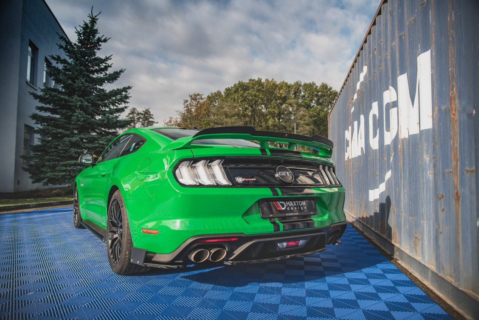 Splitter Tylny Środkowy Ford Mustang GT Mk6 Facelift