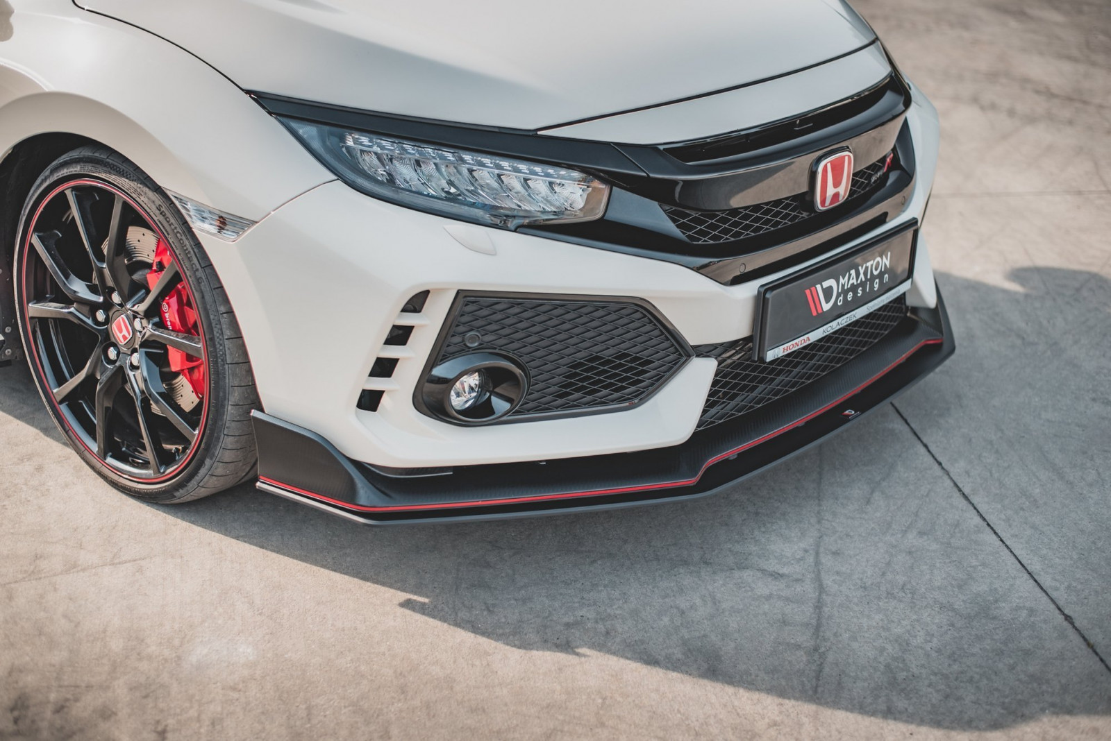 Splitter Przedni Racing Durability V.2 Honda Civic X Type-R