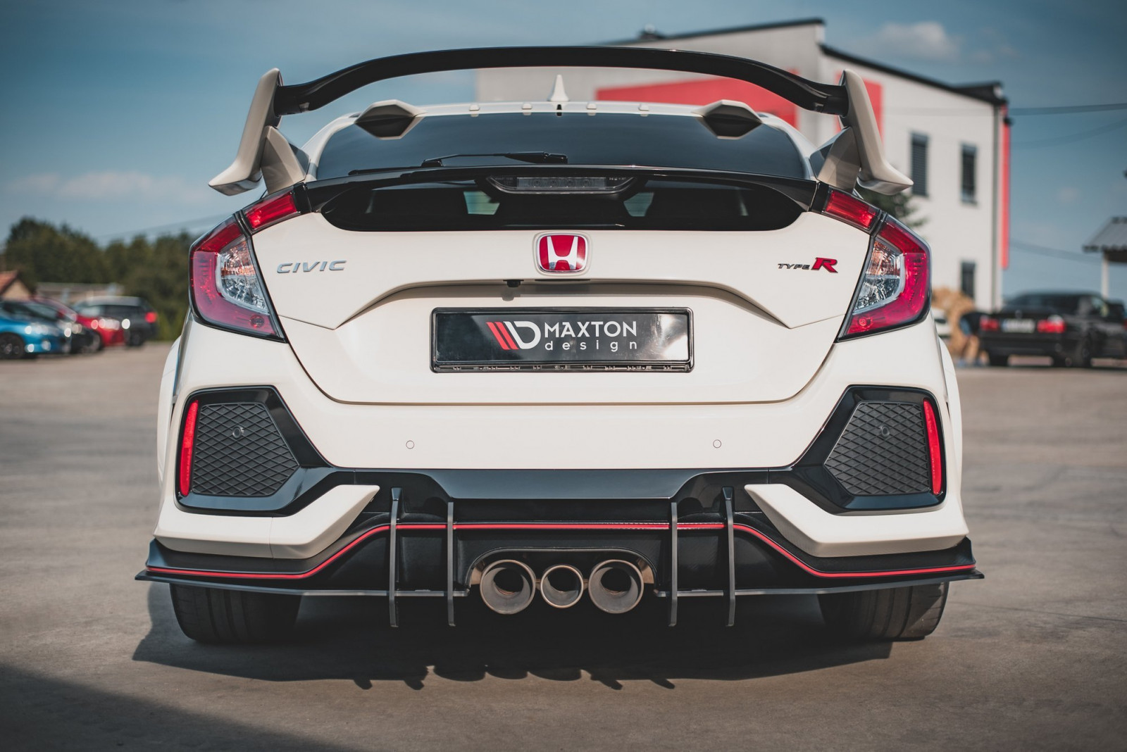 Dokładka Tylna Racing Durability V.2 Honda Civic X Type R