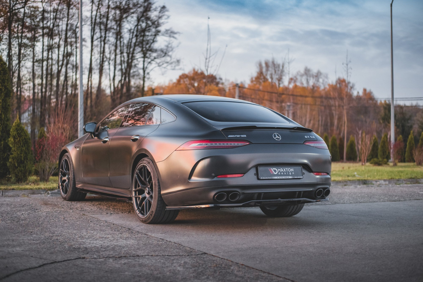 Przedłużenie Spoilera Mercedes-AMG GT 53 4 Door-Coupe