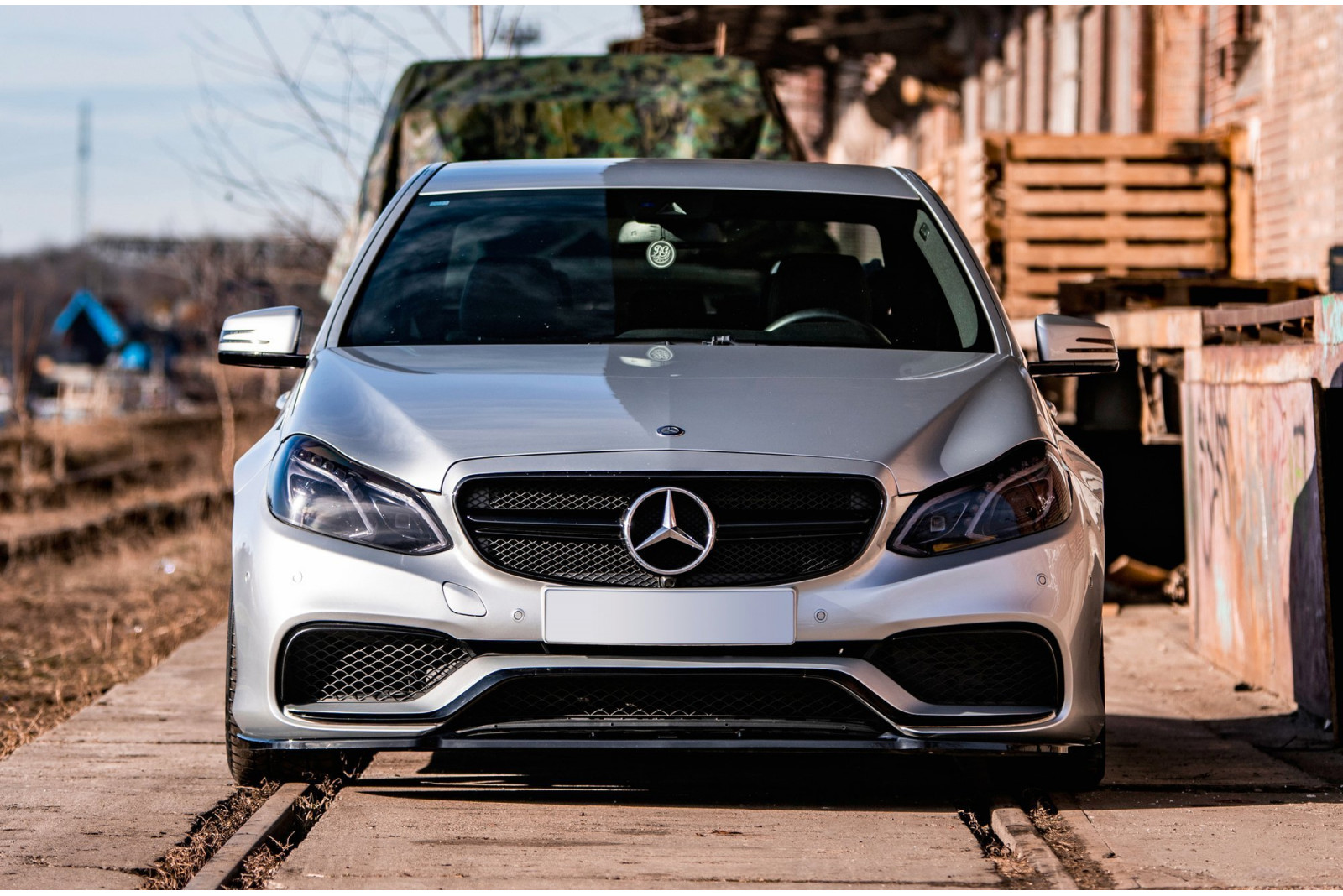 Splitter Przedni Mercedes-Benz E63 AMG Sedan W212 Facelift