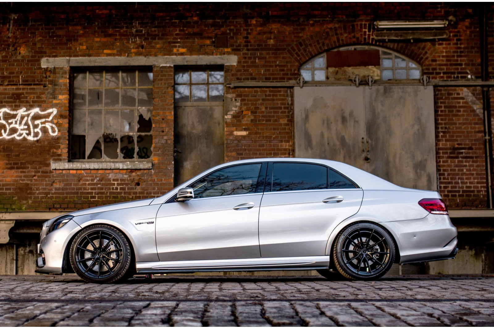 Dokładki Progów Mercedes-Benz E63 AMG Sedan W212 Facelift