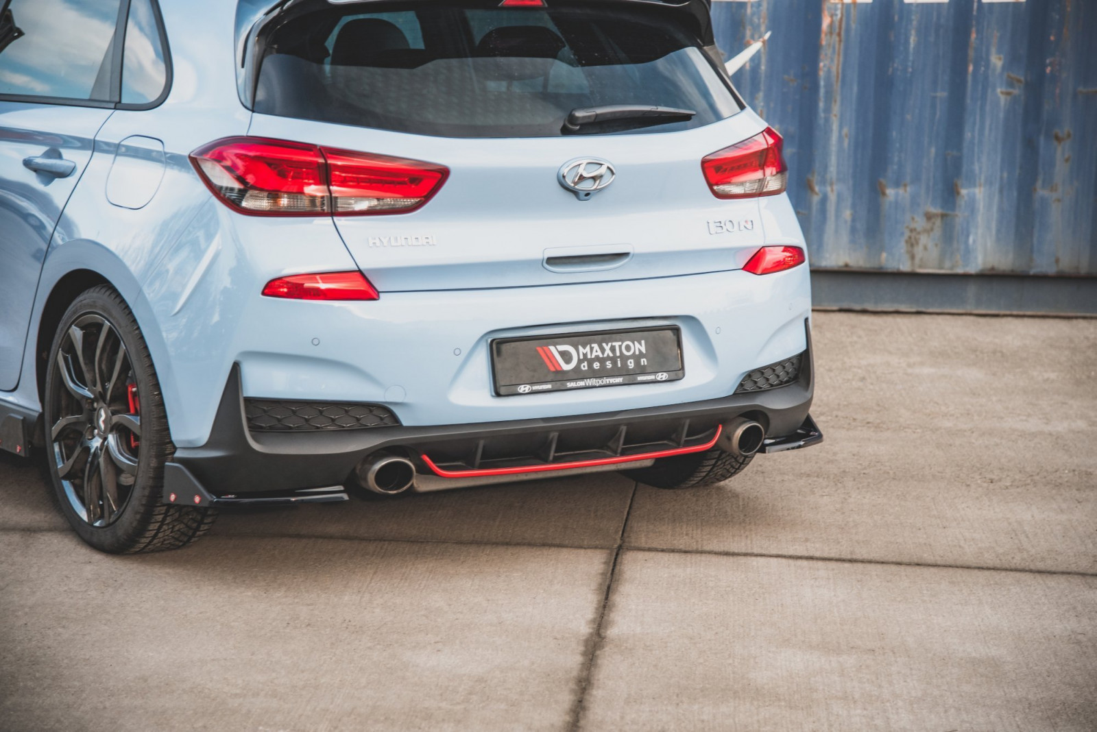 Splittery Tylne Boczne + Flaps V.6 Hyundai I30 N Mk3 Hatchback