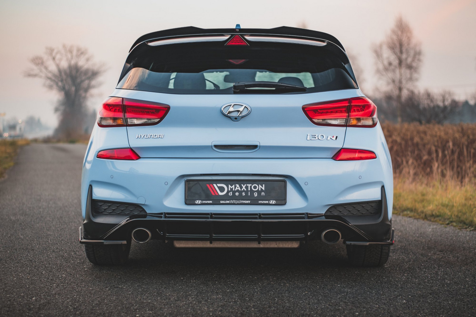 Splittery Tylne Boczne + Flaps V.7 Hyundai I30 N Mk3 Hatchback