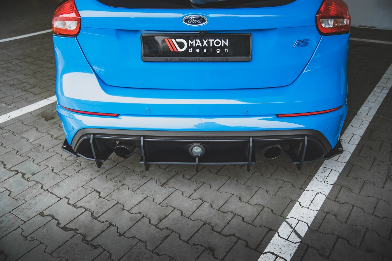 Dyfuzor Tylny Racing Durability Ford Focus RS Mk3