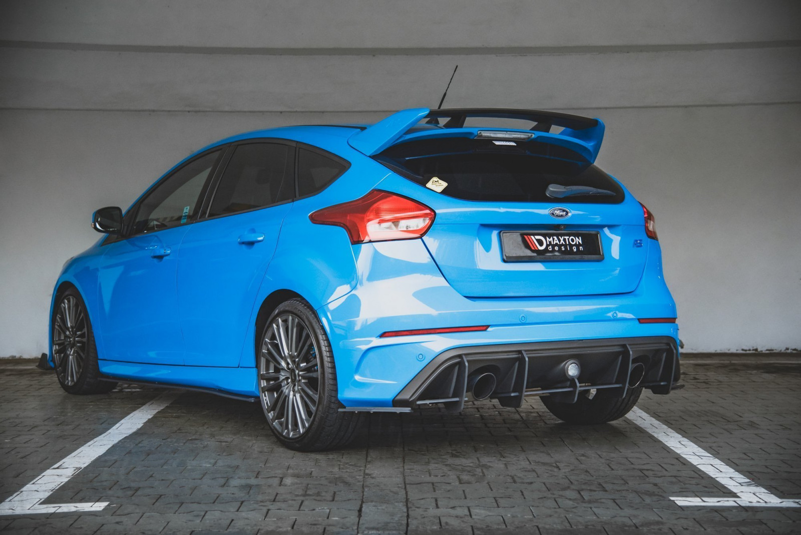 Splittery Tylne Boczne Racing Durability Ford Focus RS Mk3