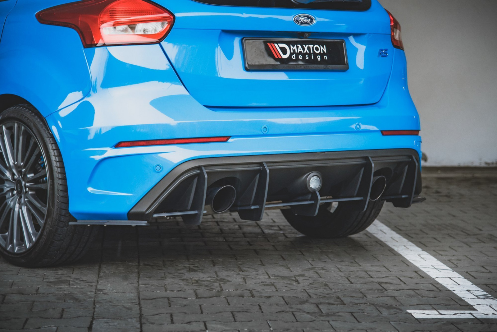 Splittery Tylne Boczne Racing Durability Ford Focus RS Mk3