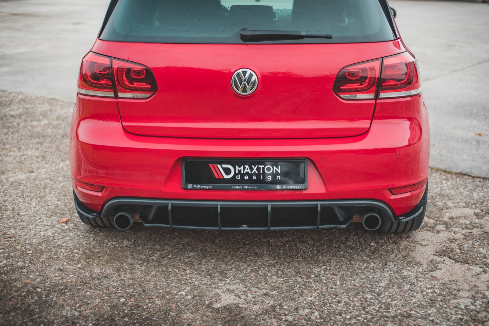 Splittery Tylne Boczne Racing Durability Volkswagen Golf GTI Mk6