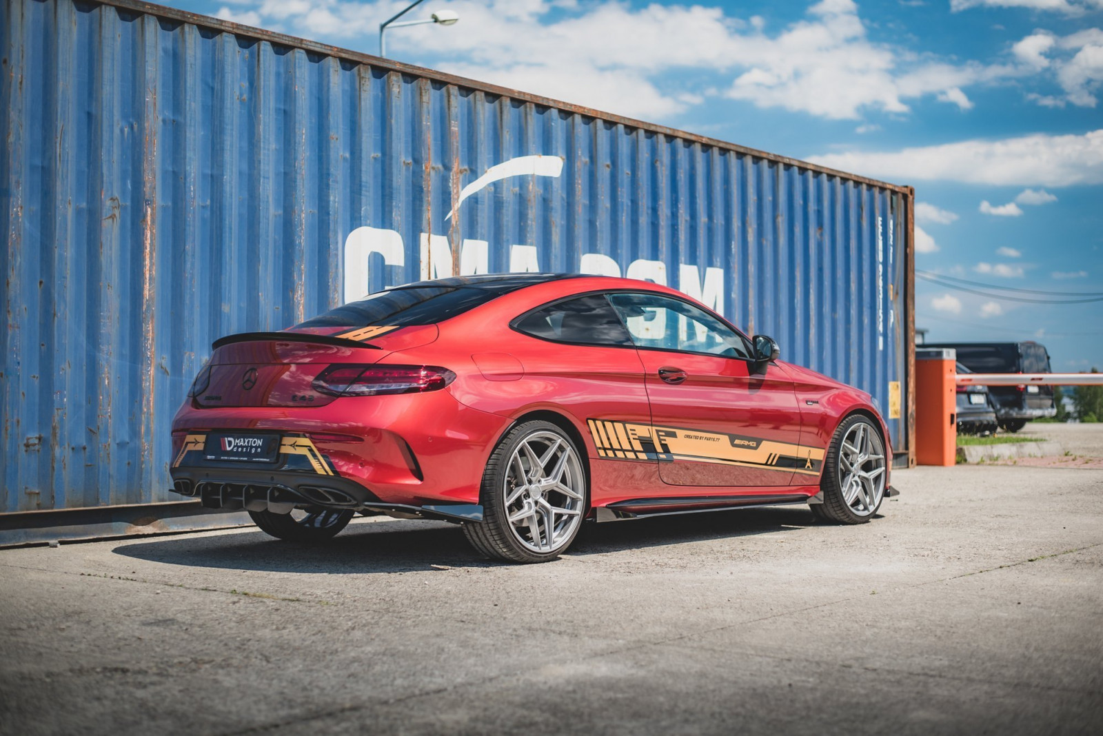 Dyfuzor Tylny Racing Durability Mercedes-AMG C43 Coupe C205