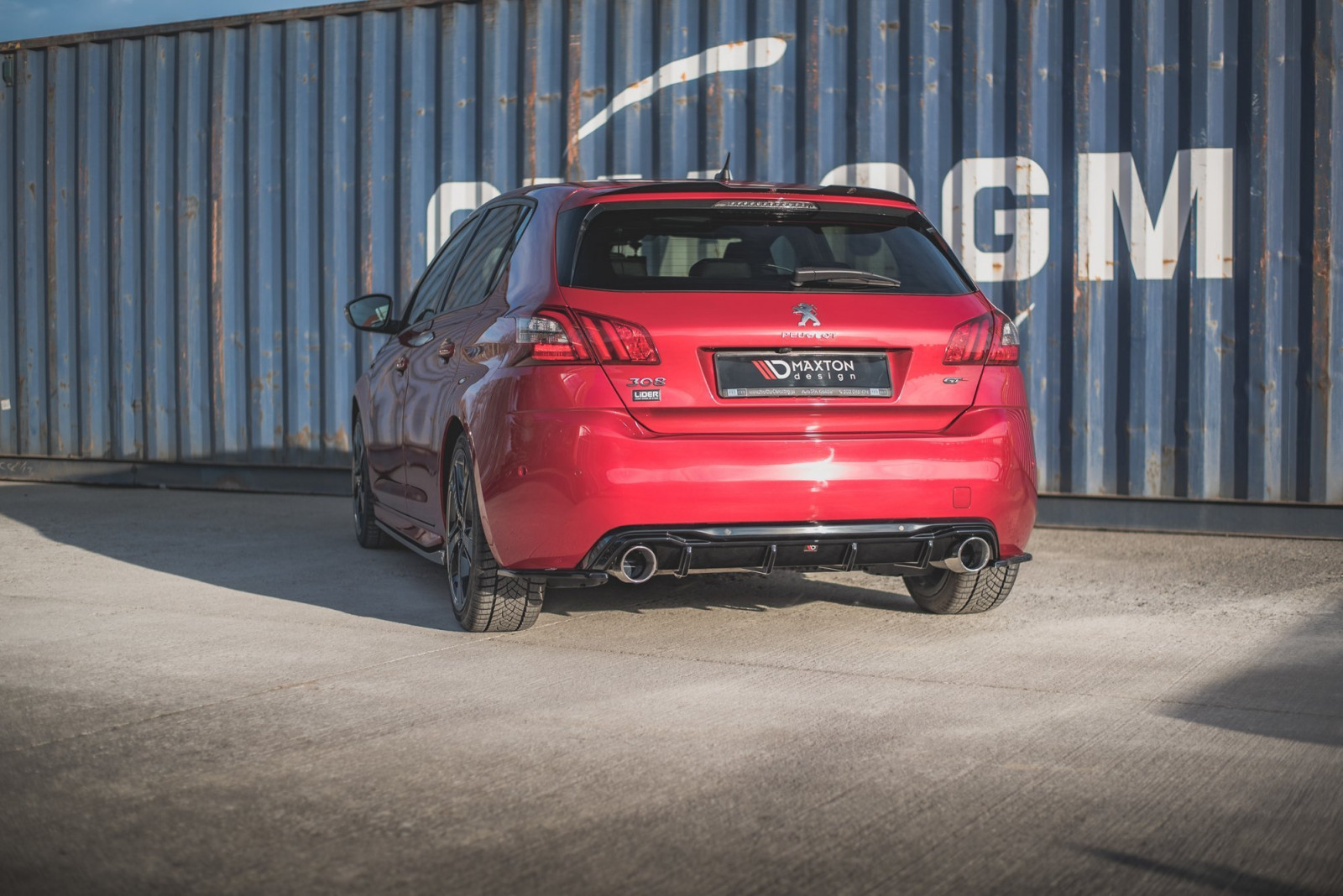 Splittery Tylne Boczne Peugeot 308 GT Mk2 Facelift