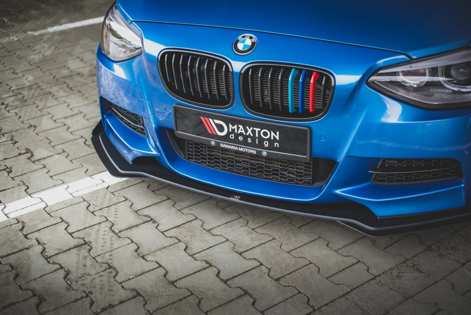 Splitter Przedni Racing Durability + Flaps BMW M135i F20