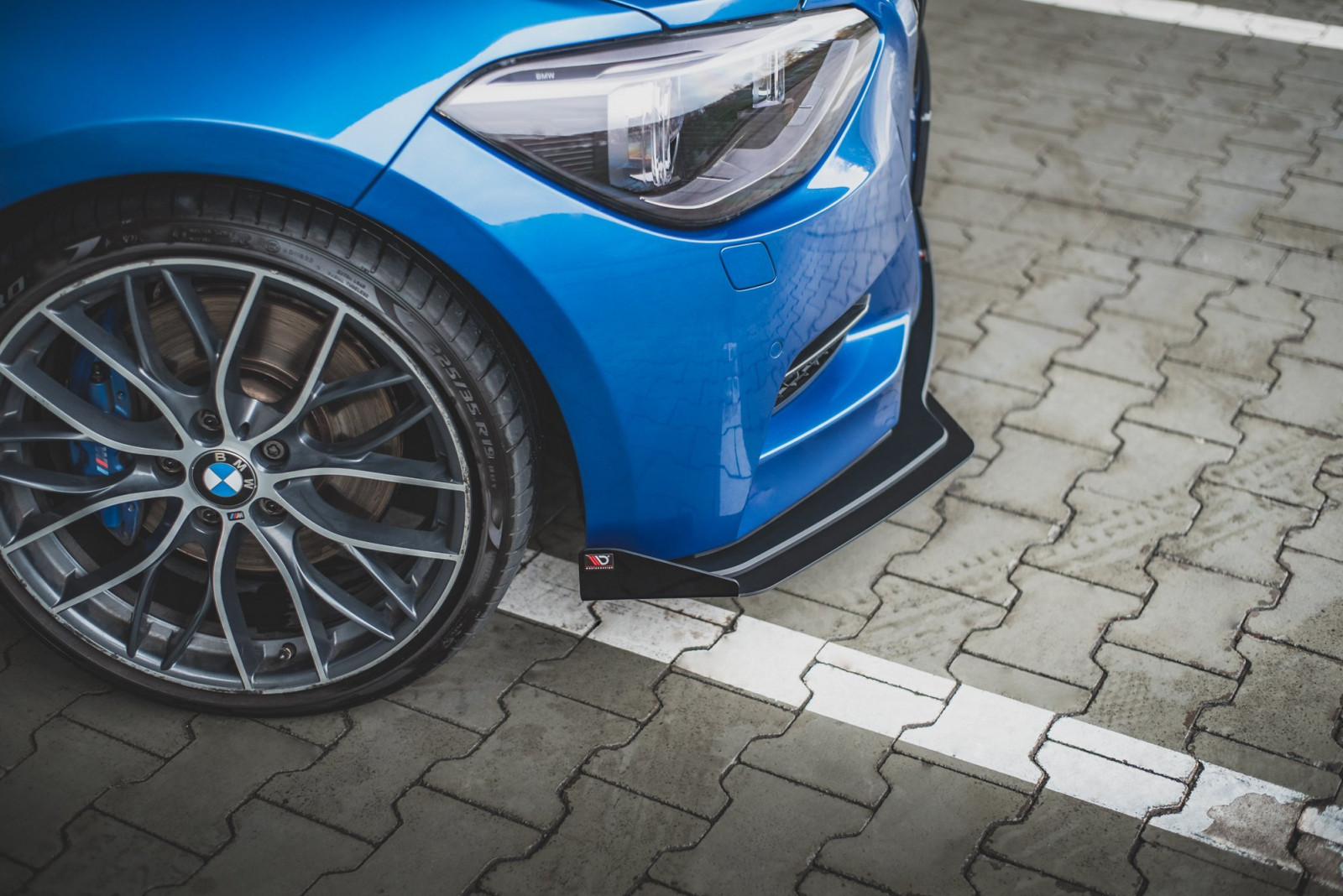 Splitter Przedni Racing Durability + Flaps BMW M135i F20