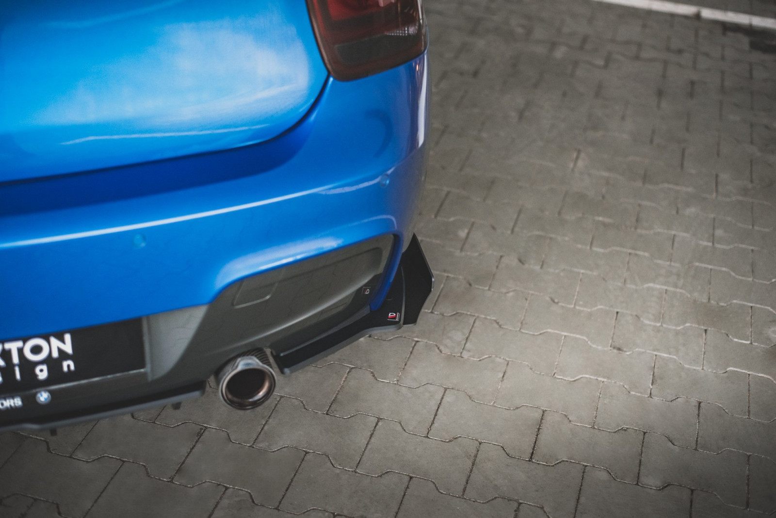 Splittery Tylne Boczne Racing Durability + Flaps BMW M135i F20