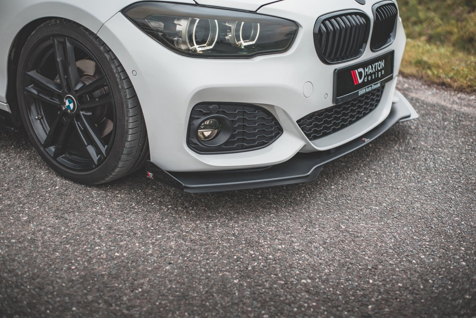 Splitter Przedni Racing Durability V.3 + Flaps BMW 1 F20 M-Pack Facelift / M140i 