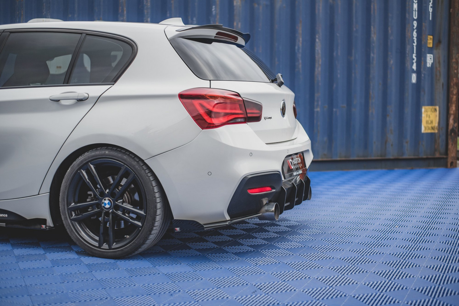 Splittery Tylne Boczne Racing Durability V.2 + Flaps BMW 1 F20 M140i 