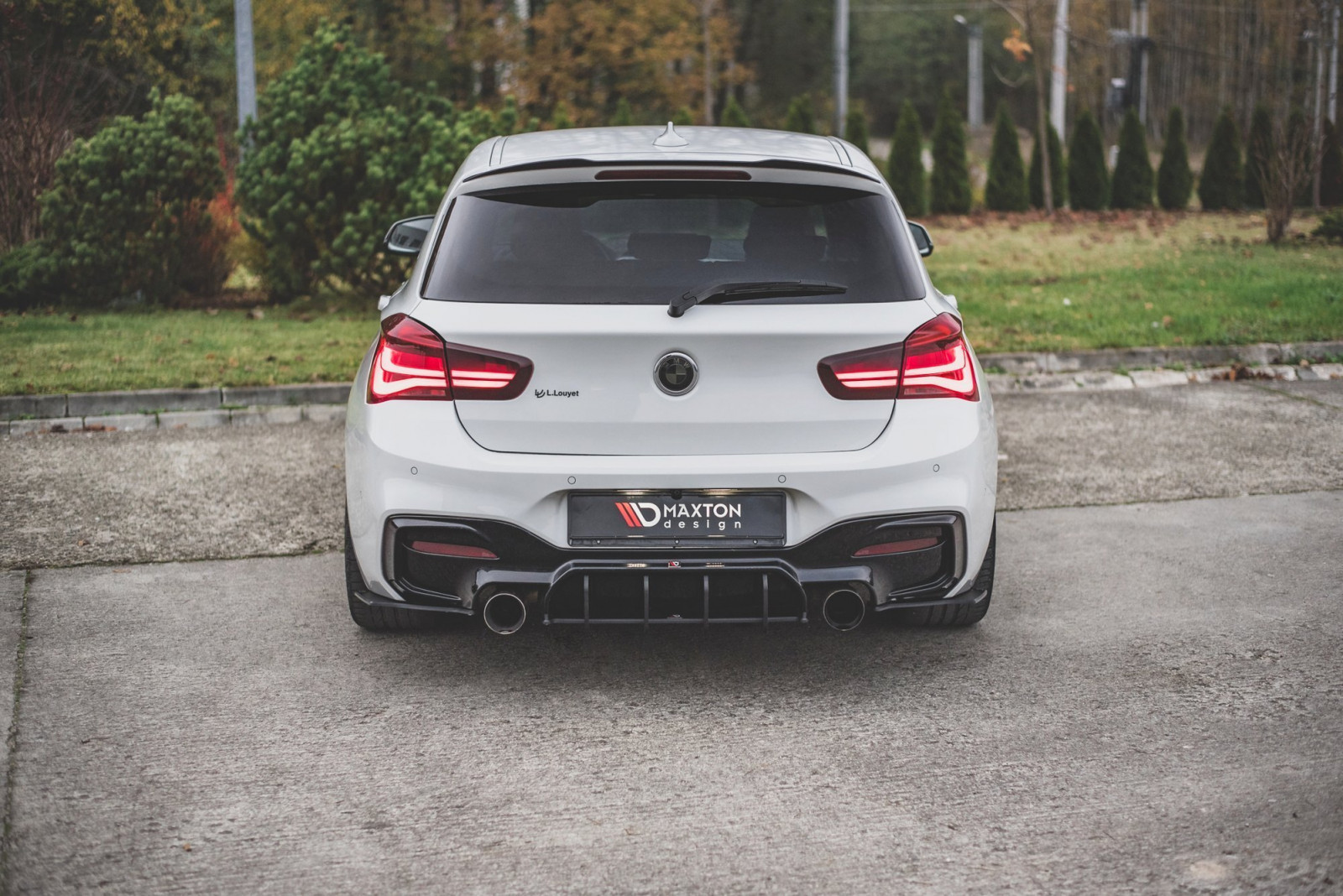 Splittery Tylne Boczne Racing Durability V.3 BMW 1 F20 M140i 